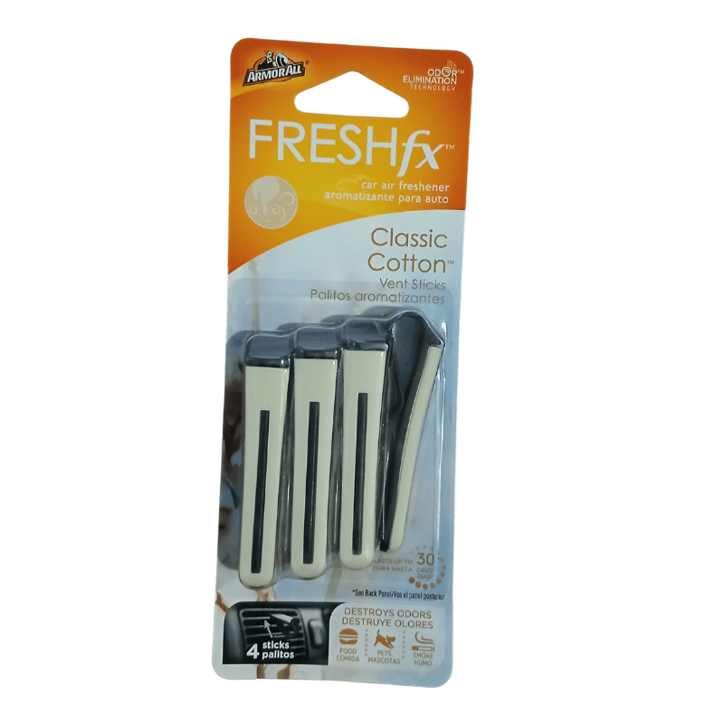 DESODORISANT STICKS PARFUM CLASSIC COTTON X 4