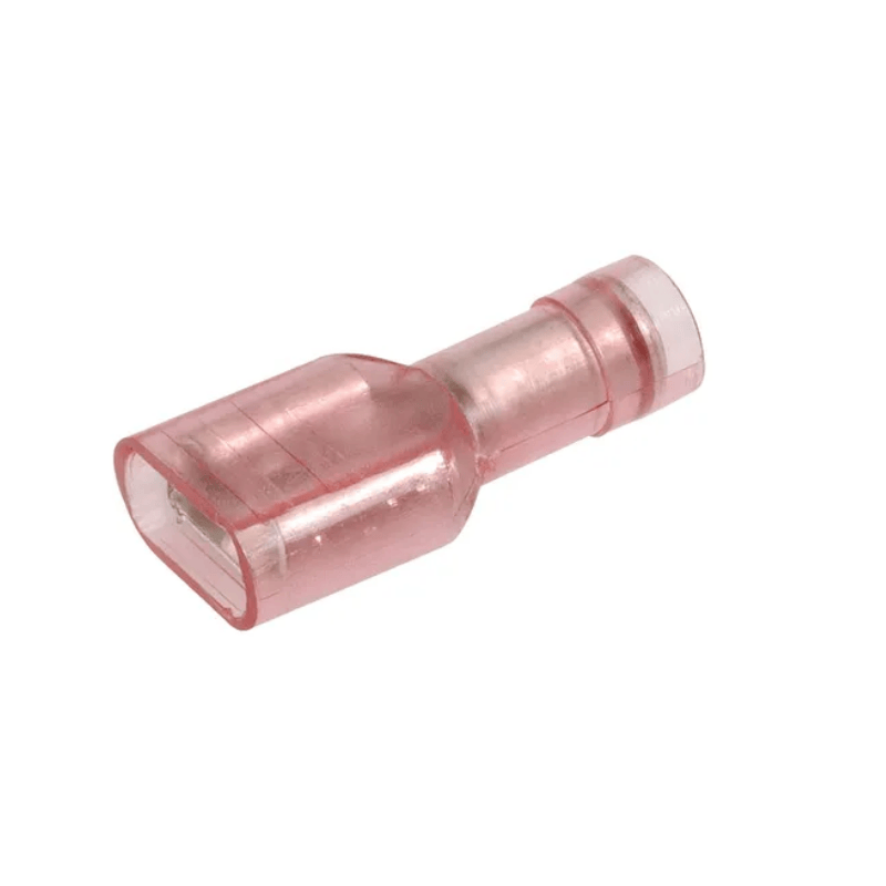 COSSE FEMELLE ISOLEE PLATE ROUGE PQT 10PIECES