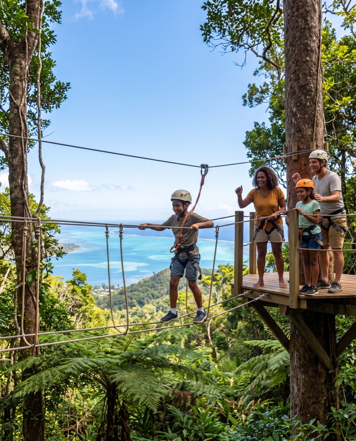 Accrobranche au Koghi Parc Aventure